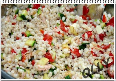 Insalata di farro in terrina