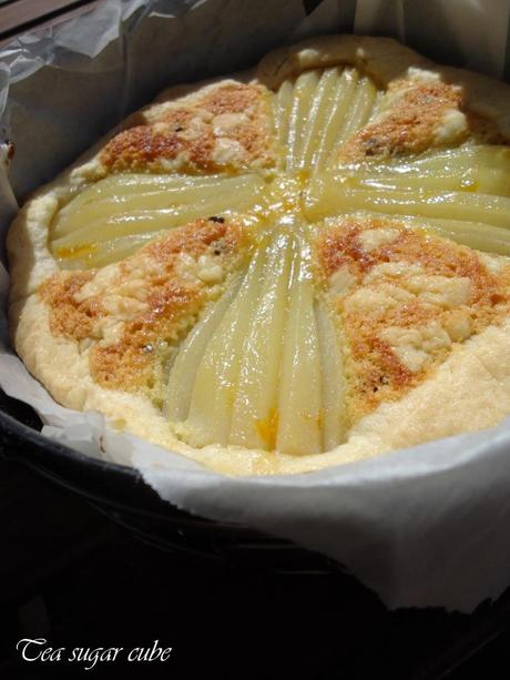 Torta pere e frangipane – Pear and frangipane tart