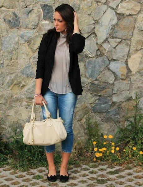 OUTFIT: Plissè, Lace and Denim