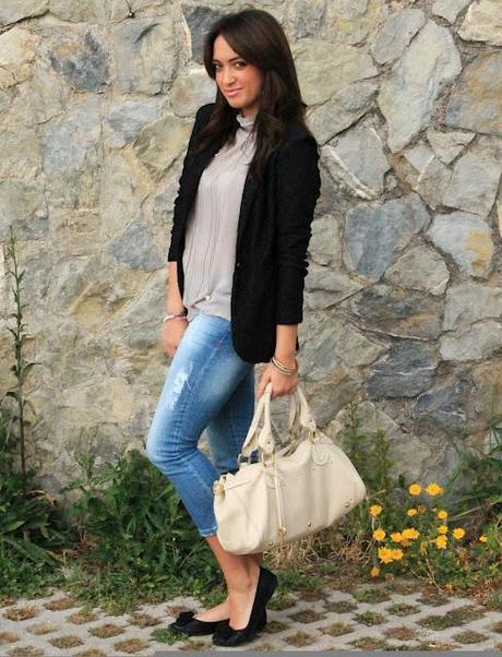 OUTFIT: Plissè, Lace and Denim