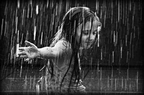 Dancing in the rain!