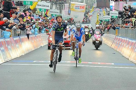 95° Giro D’Italia 14^ Tappa: Amador conquista Cervinia Hesjedal ritorna in Rosa