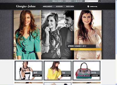 Giorgia & Johns: lo shopping è online!