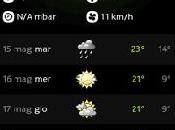 Meecast l’applicazione alternativa Accuweather, Nokia