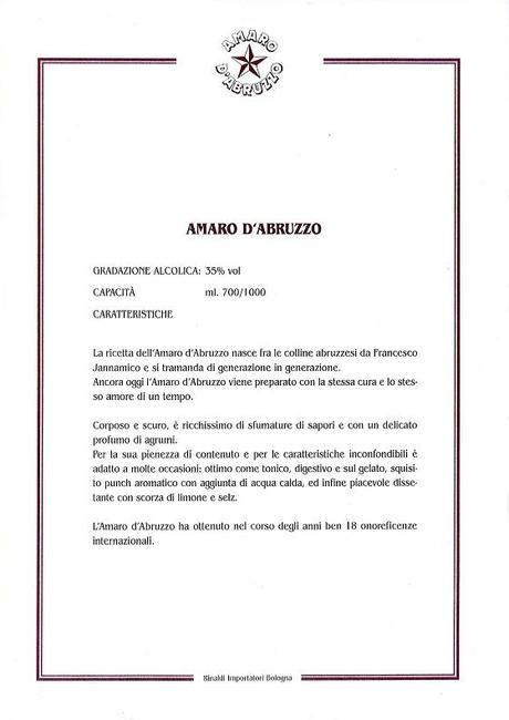 Amaro d'Abruzzo