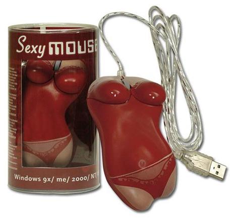 Un sexy mouse ... a forma di donna