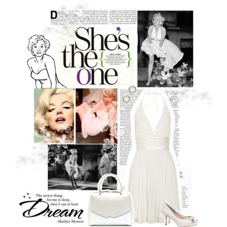 outfit dedicato a Marilyn Monroe