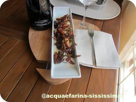...spiedini di seppie in carpione di verdure con aceto balsamico...e...ciao Donna Summer.... ...spiedini di seppie in carpione di verdure con aceto balsamico...e...ciao Donna Summer....