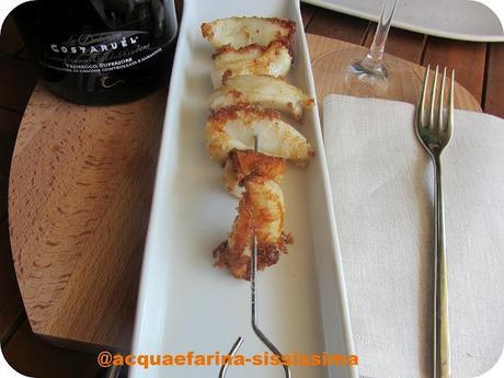 ...spiedini di seppie in carpione di verdure con aceto balsamico...e...ciao Donna Summer.... ...spiedini di seppie in carpione di verdure con aceto balsamico...e...ciao Donna Summer....