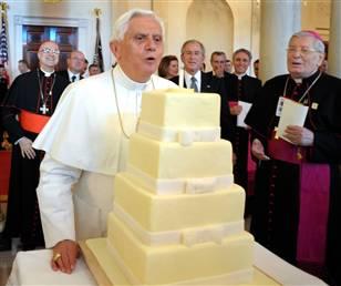 Quando Papa Benedetto XVI ha celebrato i suoi 81 anni alla Casa Bianca