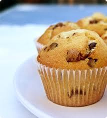 Muffin alle mele e gocce di cioccolato