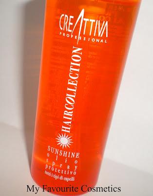 Hair Collection Sunshine, Olio Spay Protettivo