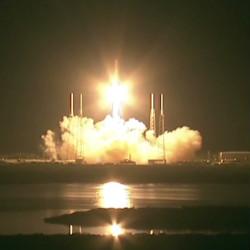 Partito da Cape Canaveral il primo “cargo” privato verso la stazione spaziale internazionale