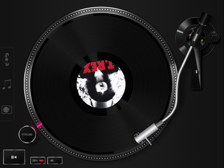 Ascolta Il tuo Music Downloads su un giradischi virtuale con Tap Vinyl