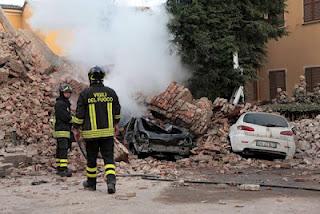 Terremoto Pianura Padana emiliana: comunicato Protezione Civile