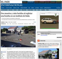 Brindisi: attentato esplosivo a una scuola. Morta una 16enne