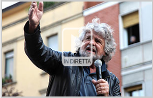 Grillo: comizio a Parma per il ballottaggio. Diretta video