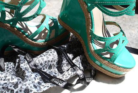 New in: high mint wedges
