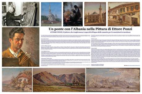 Un ponte con l'Albania nella pittura di Ettore Ponzi