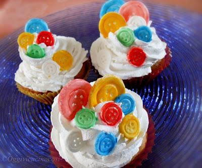 CupCakes Bottoni- al limoncello e zenzero