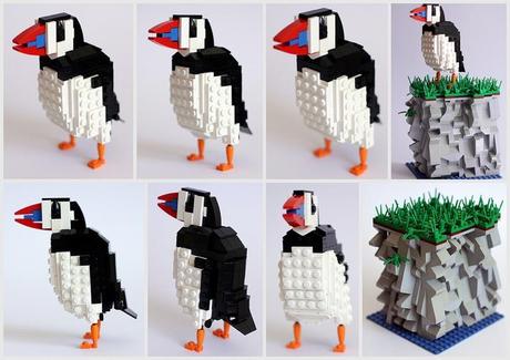 Le sculture Lego di Thomas Poulsom