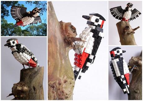 Le sculture Lego di Thomas Poulsom