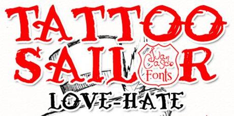 tatoo-sailor-font