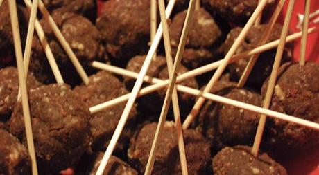 Primi Cake pops...naturalmente riciclando!