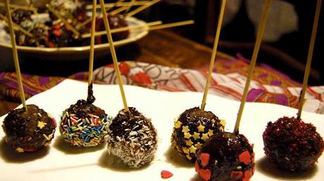 Primi Cake pops...naturalmente riciclando!