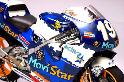 Honda NSR 500 J.Kocinski 1998 by Utage Factory House (Tamiya)