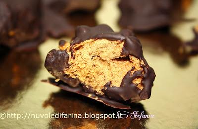 Hokey pokey (o spumoni di caramello) al cioccolato e arancia