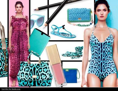 La Stampa leopard fluo Dolce & Gabbana