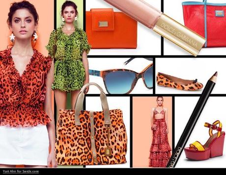 La Stampa leopard fluo Dolce & Gabbana