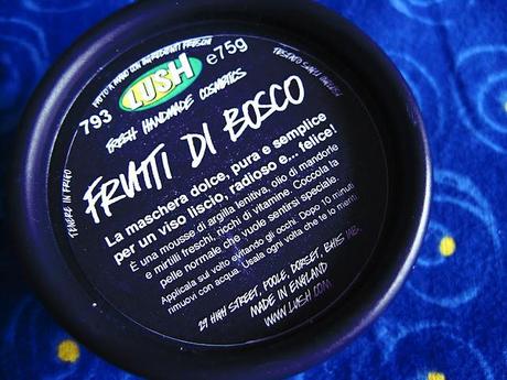 LUSH Fresh Mask: Frutti di Bosco | Catastrophe Cosmetic