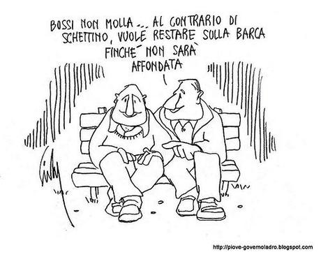 Bossi non molla by Livio Bonino