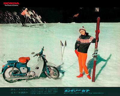 Vintage Japan Brochures - Honda Super Cub C100