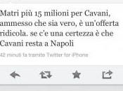 FOTO-Scotto Twitter: “Matri milioni Cavani un’offerta….”