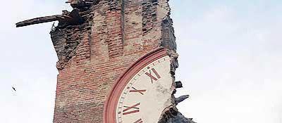 La foto emblematica del terremoto in Emilia Romagna