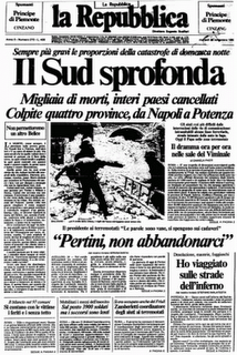 23 novembre 1980 - il terremoto