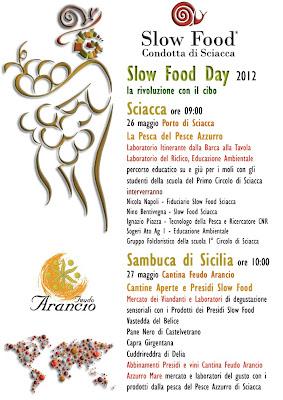 Slow Food Day: Feudo Arancio e Slow Food Sciacca celebrano 