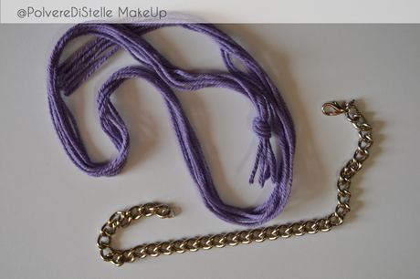 Tutorial: Realizzare Chain Bracelet : Bracciali con filo e catena