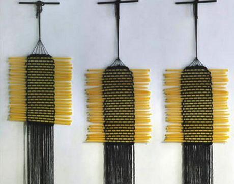 PATTERNS MATERICI NELLE STRAORDINARIE TESSITURE DI SILVIA BECCARIA