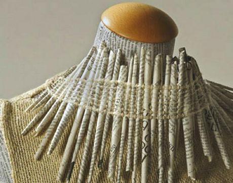 PATTERNS MATERICI NELLE STRAORDINARIE TESSITURE DI SILVIA BECCARIA