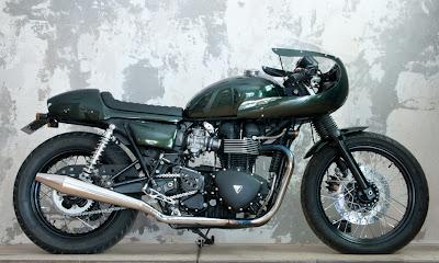 Triumph Bonnie T100 by Wreenchmonkees for Hook Motors