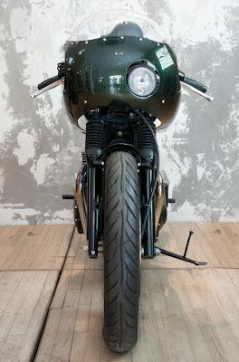 Triumph Bonnie T100 by Wreenchmonkees for Hook Motors