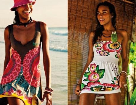 Desigual gli abiti colorati per l'estate 2012