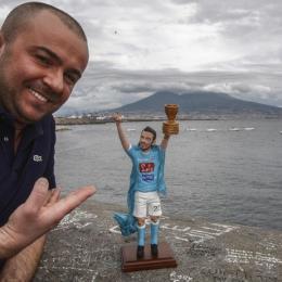 FOTO – Ecco la statuina per il Presepe di Lavezzi con la Coppa Italia !