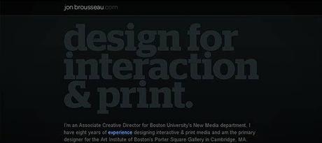 one page web design jon brousseau