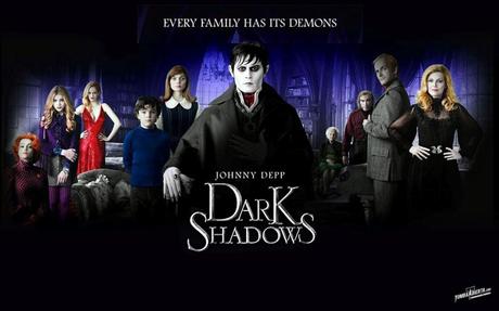 “Dark Shadows” di Tim Burton si mantiene saldamente al primo posto