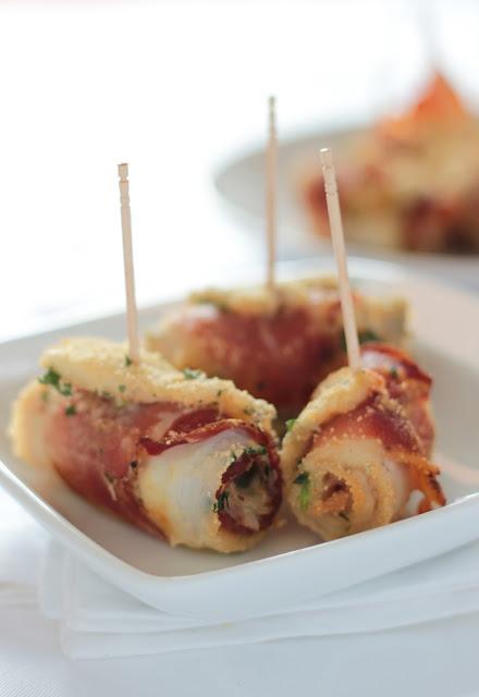 Involtini di sogliola e speck